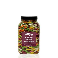 Liquorice Comfits Sweets Jars - Personalised Retro Sweet Gift Jars In 4 sizes!