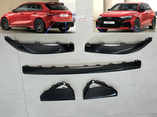 AUDI RS3 8Y0.5 EXTERIOR CARBON SET FOR FRONT + REAR BUMPERS GENUINE NEW