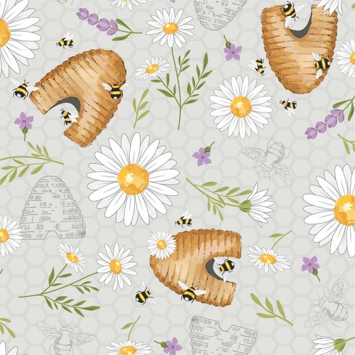Queen bee hives daisies 100 - bee,
