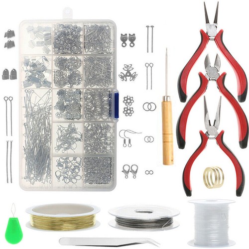 Jewellery necklace making - necklace,