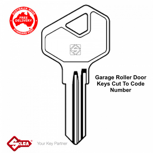 Garage door lock keys - garage, code