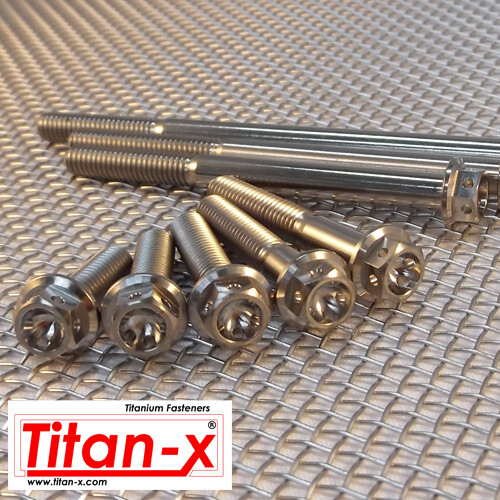 Titanium motorsport hex - m6,