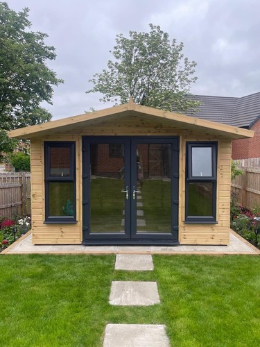 12x10 summer house garden room - house,