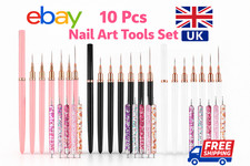 10 Pcs Nail Art Brushes Nail
