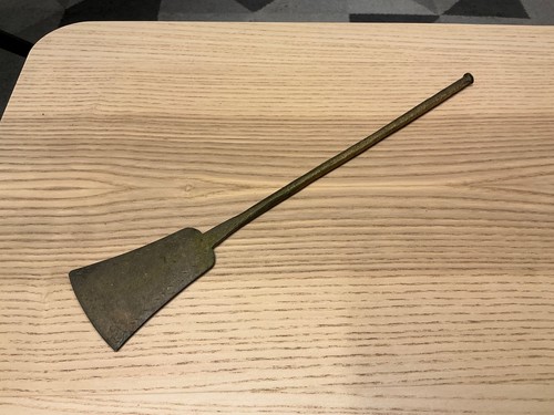 Vintage brass long shoehorn - long,