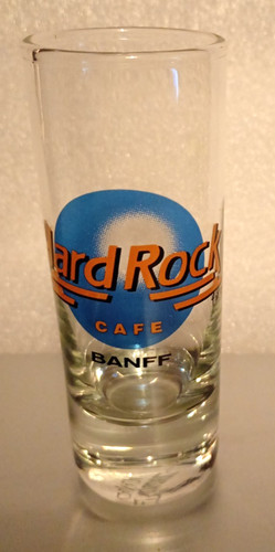 Hard rock cafe shot - hard, blue
