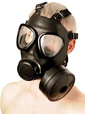 BDSM MF11 Gas Mask Black Filter Gay Bondage Rubber Fetish Role Play