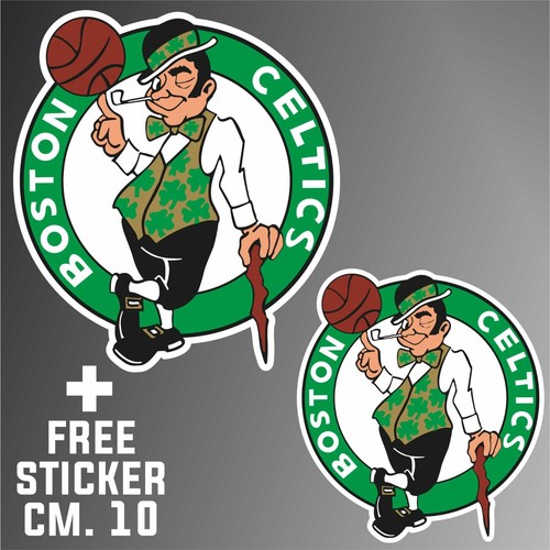 Sticker basketball nba boston - sticker,