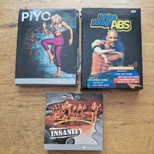 Beachbody Insanity Piyo Hiphop Abs DVD Lot Bundle Workout Fitness