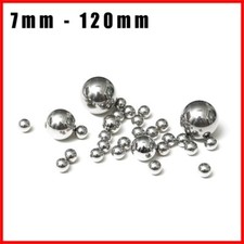 7mm - 120mm Solid Metal Steel