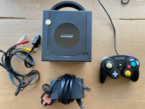 Gamecube console black with - console,
