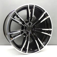 BMW M5 F90 20" 706M ALLOY WHEEL RIM BLACK DIAMOND CUT 10.5J REAR 8073979 GENUINE
