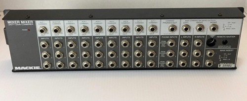 Mackie mixer unity - mackie, gain