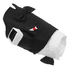  Pet Wedding Party Tuxedo Dogs Suit Gentleman Apparel Dress Dinner