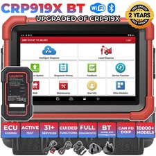 2025 LAUNCH X431 CRP919XBT Strumento Diagnostica Auto Tutti Sistemi Codifica ECU