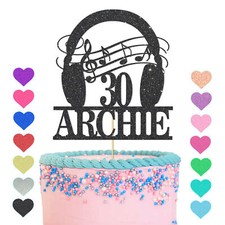 Headphones Cake Topper