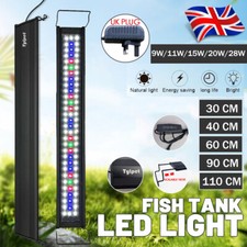 Full Spectrum Aquarium LED Light Lighting Aqua Plant Fish Tank Lamp UK