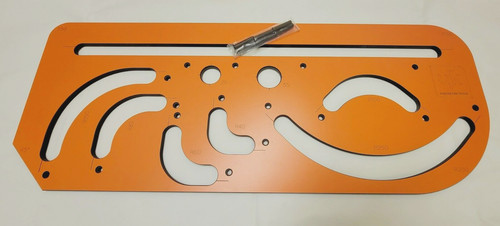 Curved worktop radius - jig, hpl-