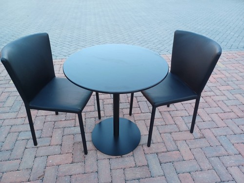Habitat black round dining - habitat,