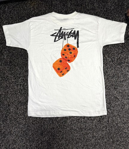 Stussy white shirt - stussy, t-shirt