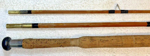 Split cane salmon fly rod - fly,
