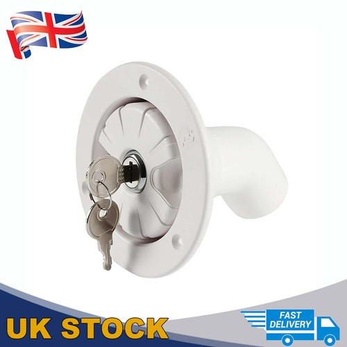 Fresh water tank locking inlet - tank,