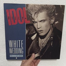 BILLY IDOL White Wedding 12" (1985 IDOL X 5) Rare UK Original 12" in Great PS