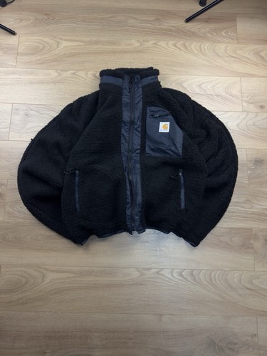 Carhartt black sherpa fleece - black,