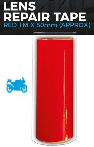Red brake fog light - brake, lens