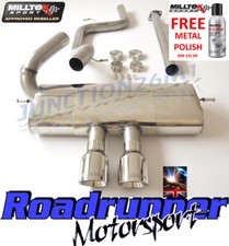 Milltek Focus ST Exhaust ST250 Cat Back System Non Resonated Louder 3" SSXFD092