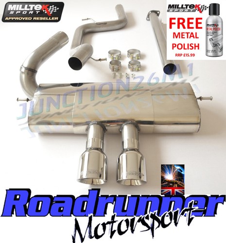 Milltek focus exhaust st250 - milltek,
