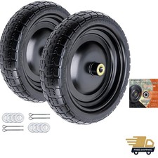 13" Flat Free Wheels for