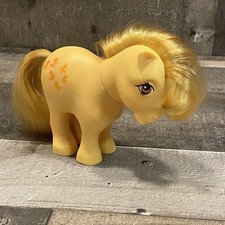 My Little Pony 1982 G1 Vintage Butterscotch Pony PATENT PND MLP Orange Butterfly