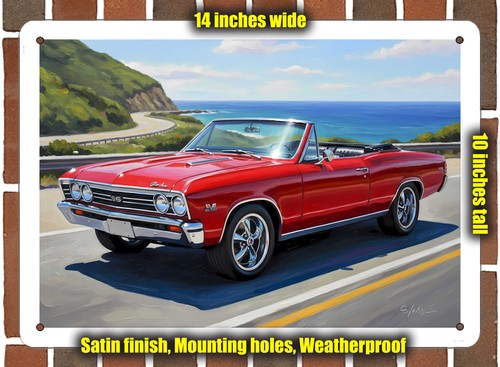 Metal sign 1967 - -, chevrolet
