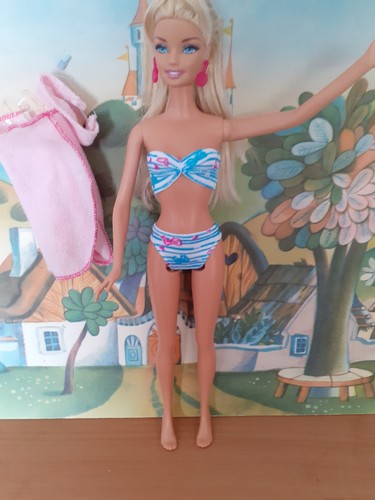 Mattel barbie doll bath - bath, play