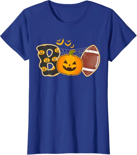 Boo american football pumpkin - american,
