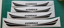 AVONDALE CARAVAN  Set Sticker