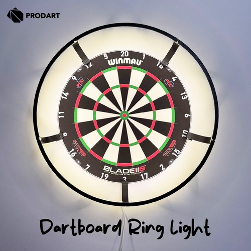 Dart board light ring - board,