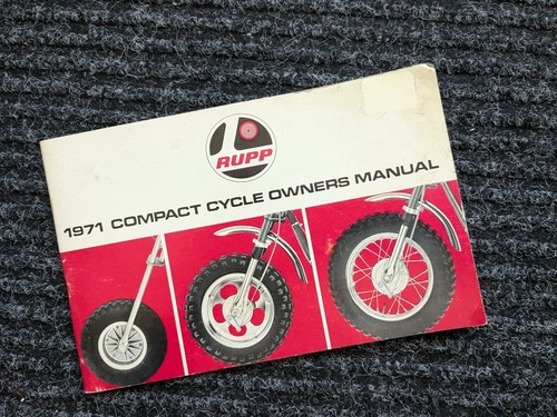 Rupp mini bike 1971 owners - 1971,