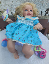 RSG reborn 20" realalistic baby girl  doll vinyl cloth