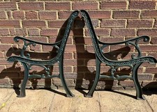 Vintage Cast Iron Garden Bench