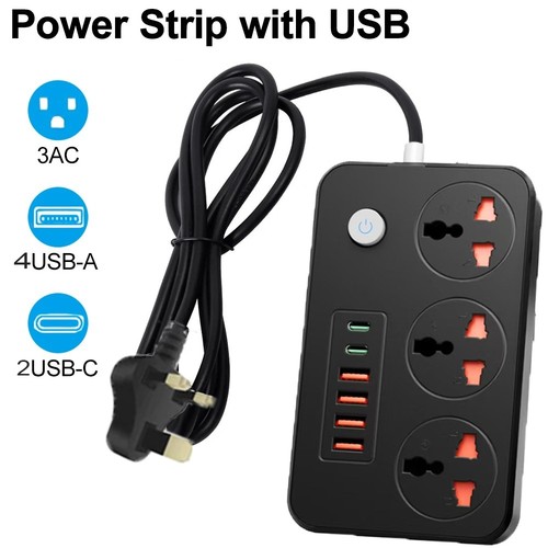 4usb 2type extension lead - extension,