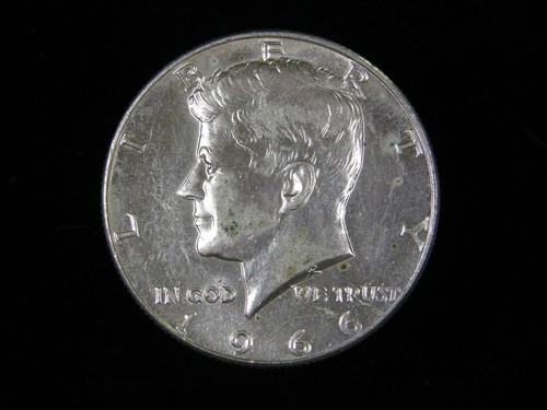1966 usa silver - kennedy, half