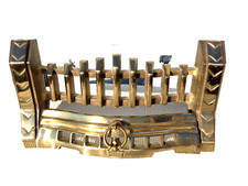 VINTAGE GOLD SOLID HEAVY BRASS FIRE FRONT FRET - VALOR