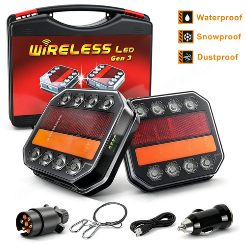 Wireless rear trailer lights - wireless,