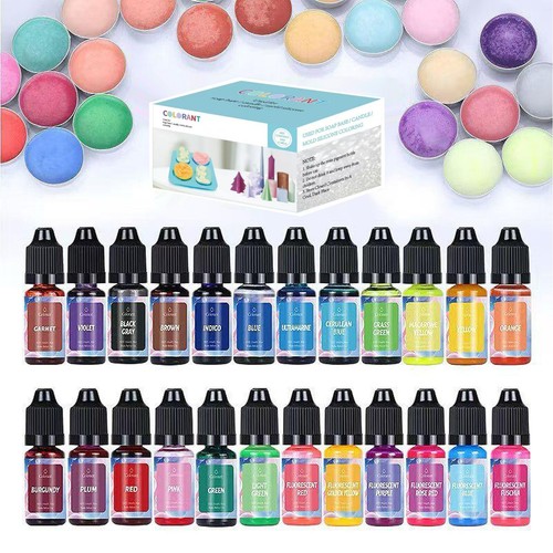 Candle wax color 24 colors - candle,