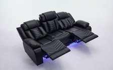 Zeus Leather Electric Recliner