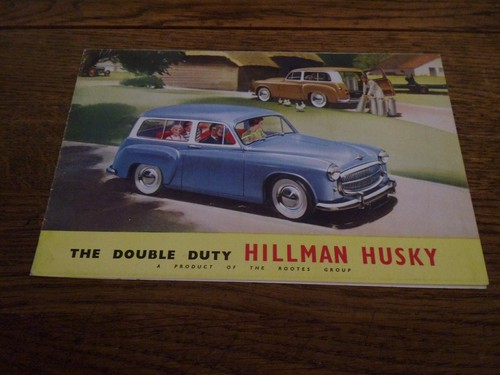 Hillman husky brochure mid - brochure,