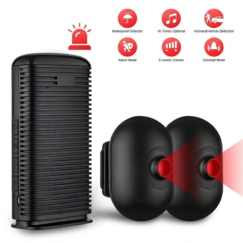 Wireless driveway garage - driveway,