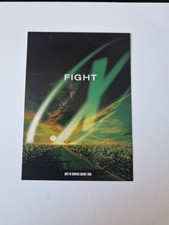 X FILES postcard  - The X Files Fight The Future - FIGHT